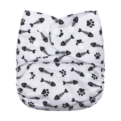 Pañal de Tela Impermeable Reutilizable para Bebé - Image 24