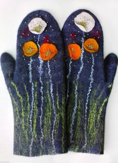 Guantes Navideños Térmicos Impresos para Invierno - Image 4