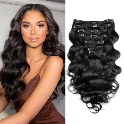 Extensiones de Cabello Natural 100% Cabello Humano Negro - Image 10