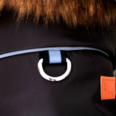 Abrigo Reflectante para Mascotas con Cuello de Pelaje - Image 10