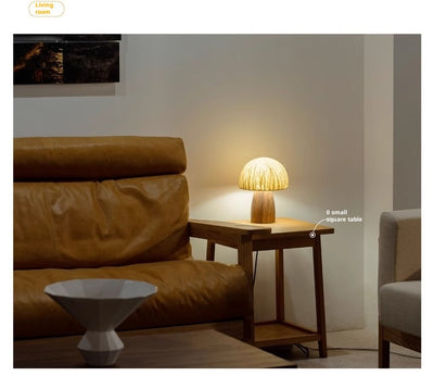 Lámpara de Setas Artesanal Estilo Japonés - Luz Ambiental - Image 13