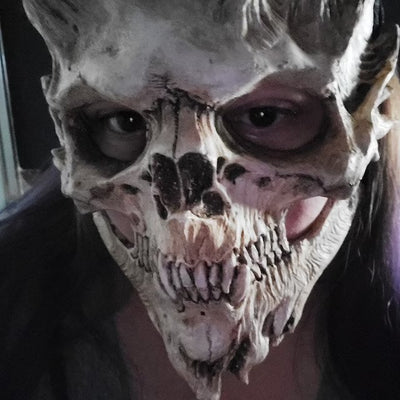 Máscara Guerrero Calavera - Horror Halloween - Image 4