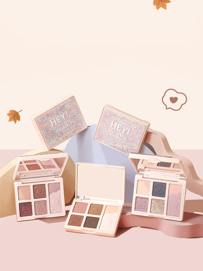 Paleta de Sombras Mate Bubble Gum - 6 Colores Mini - Image 10