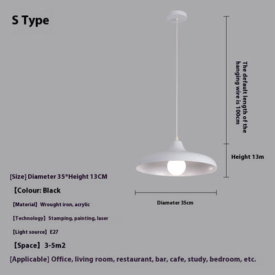 Lámpara Colgante Minimalista de Diseño Moderno para Restaurante y Bar - Image 21