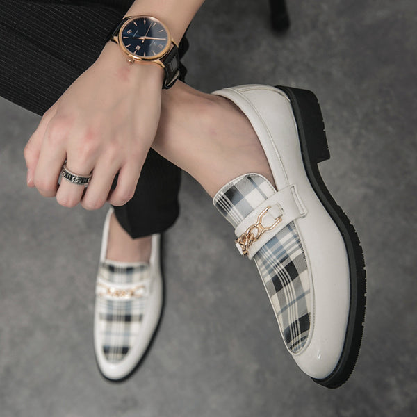 Zapatos de Cuero para Hombre Punta Fina - Elegancia Casual y Profesional