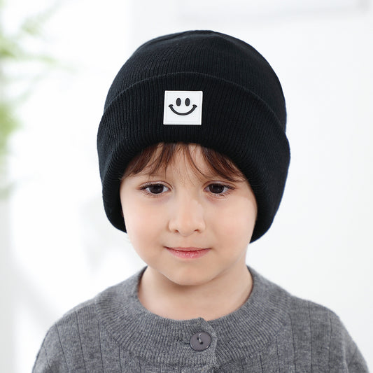 Gorro Tejido para Bebé con Puño Ajustable