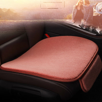 Cojín de Asiento para Auto Felpa Térmica Invierno - Pieza Individual sin Respaldo - Image 13
