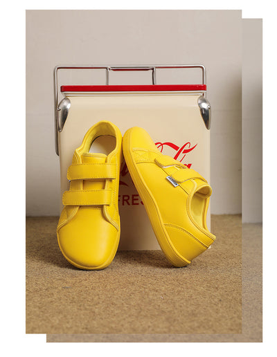 Zapatos Casuales de Cuero Ancho con Velcro para Hombre y Mujer Talla Grande - Image 36