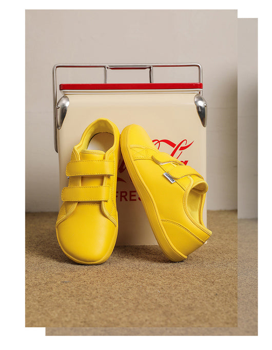 Zapatos Casuales de Cuero Ancho con Velcro para Hombre y Mujer Talla Grande - Image 36