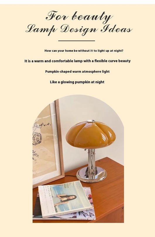 Lámpara de Mesa Decorativa Calabaza - Image 11