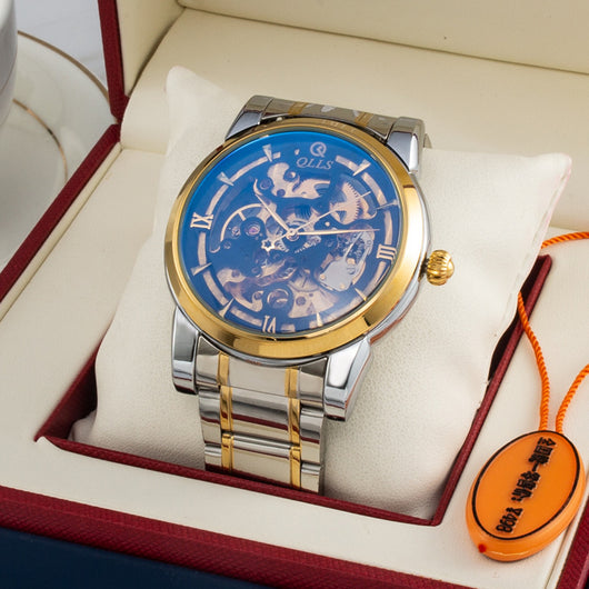 Reloj Automático Mecánico para Hombre con Volante Hueco - Image 3