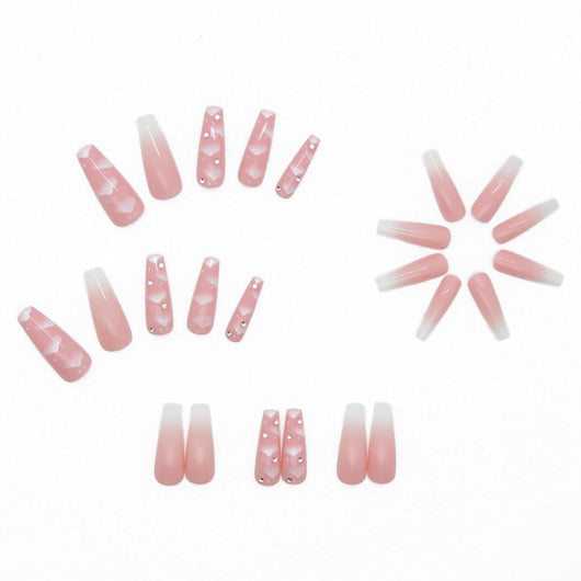 Uñas Postizas Bailarina Desprendibles de Larga Duración - Image 9