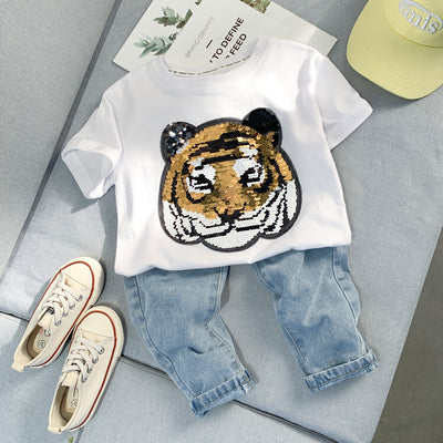 Camiseta Infantil Panda Manga Corta - Image 22