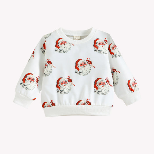 Suéter Estampado Cuello Redondo Manga Larga para Niños - Image 2