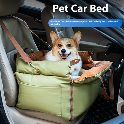 Asiento de Seguridad Portátil para Mascotas con Funda Extraíble Lavable - Image 8