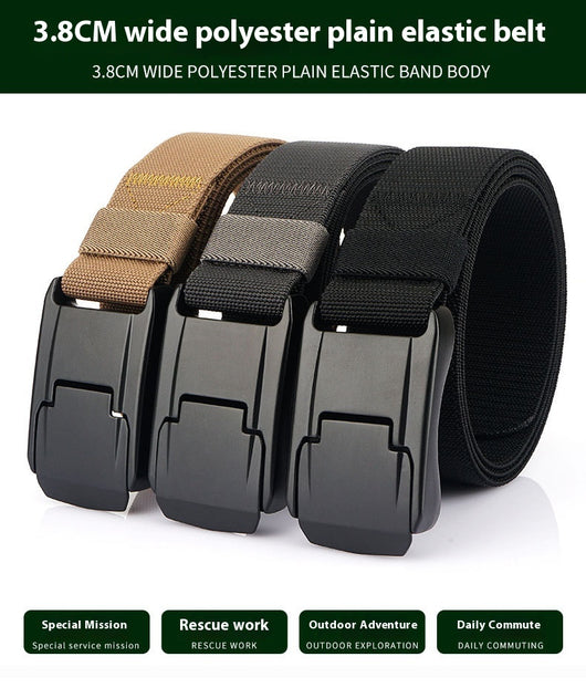 Cinturón Táctico Elástico Casual para Hombre - Image 27