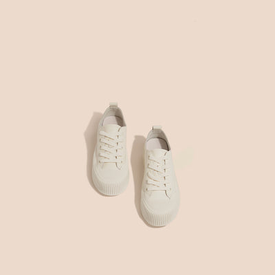 Tenis Blancos de Cuero Casual - Image 7