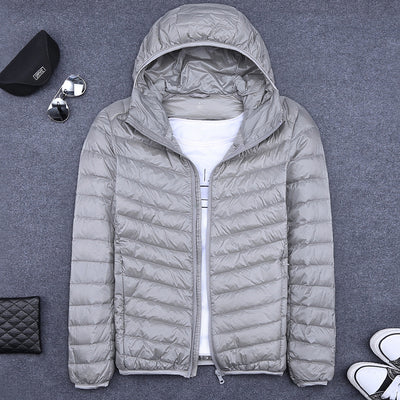 Chaqueta Acolchada Ultraligera con Capucha para Hombre - Image 4