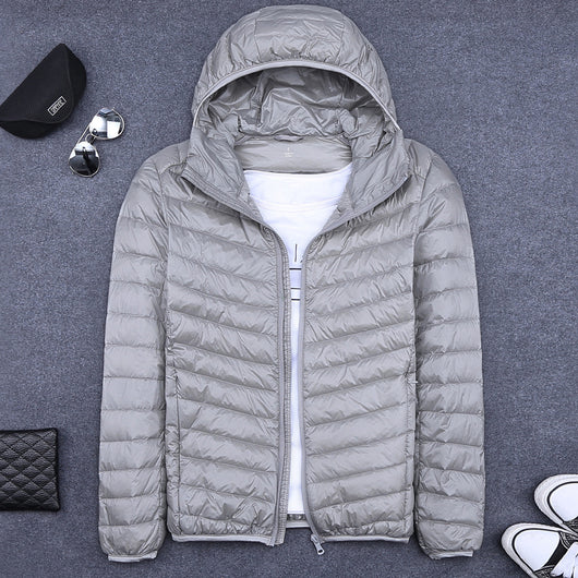 Chaqueta Acolchada Ultraligera con Capucha para Hombre - Image 4