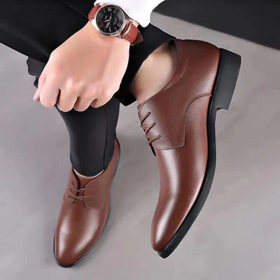 Zapatos de Cuero Formal para Hombre - Estilo Ejecutivo Versátil - Image 14