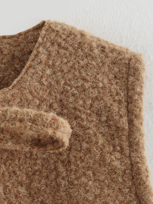 Chaleco de Lana con Moño Elegante - Colección Otoño Invierno - Image 15