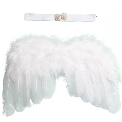 Diadema Infantil con Alas de Ángel Emplumadas - Image 10