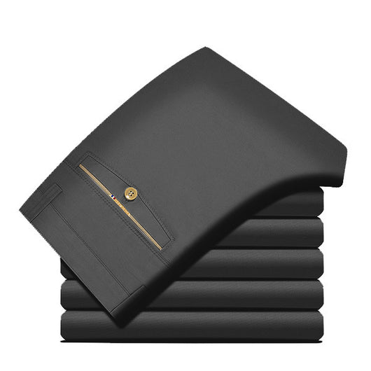 Pantalones Rectos de Vestir para Hombre Maduro - Image 17