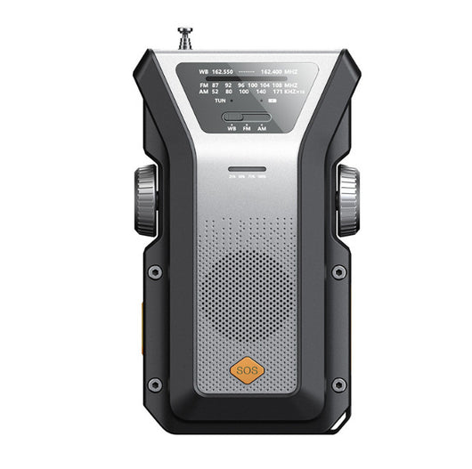 Radio Linterna Solar Multifunción con Carga Manual - Image 6