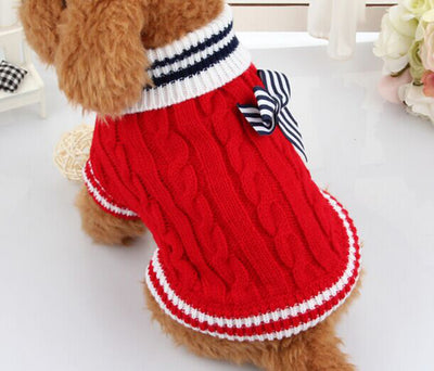 Suéter Tejido para Perros Pequeños - Abrigo Cálido Estilo Osito para Otoño e Invierno - Image 7