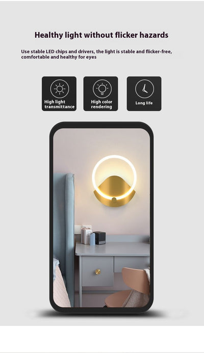Lámpara de Pared Minimalista para Dormitorio y Mesita de Noche - Image 21