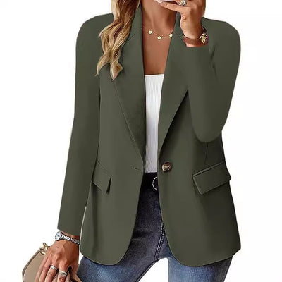 Blazer Casual Elegante para Mujer - Cardigan Ejecutivo de Manga Larga - Image 4