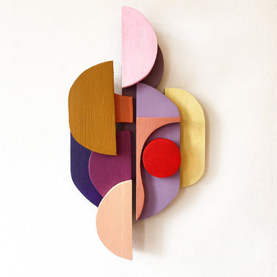 Cuadro Moderno Tridimensional para Sala de Estar - Arte Minimalista Contemporáneo - Image 14