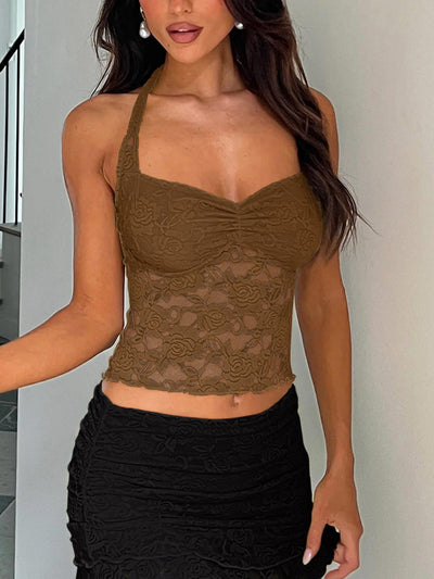 Suspensor de Encaje Hueco para Mujer - Diseño Sexy y Adorable - Image 17