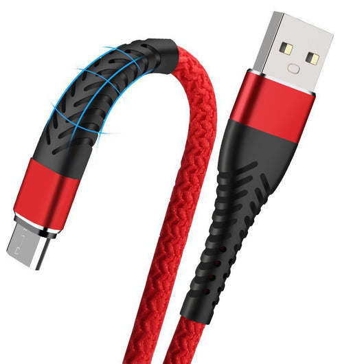 Cable de Carga Rápida y Datos USB-C con Tejido de Nylon Reforzado - Image 3