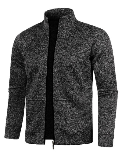 Chaqueta Polar con Cierre Frontal para Hombre Talla Grande - Image 8