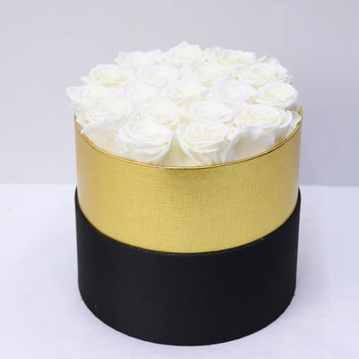 Caja de Regalo Navideña con Rosas Preservadas Hug Bucket - Image 17