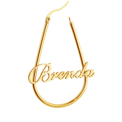 Aretes de Acero Inoxidable con Personalidad DIY - Joyería de Temperamento Moderno - Image 10