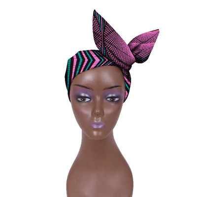 Cinta para la Cabeza Ankara Ajustable - Tela Batik Conmemorativa - Image 19