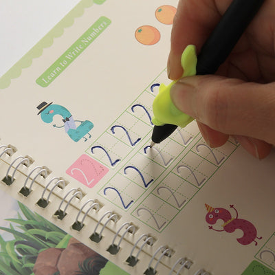Cuaderno Groove Magic - Versión Completa en Inglés para Entrenamiento de Escritura Infantil - Image 3