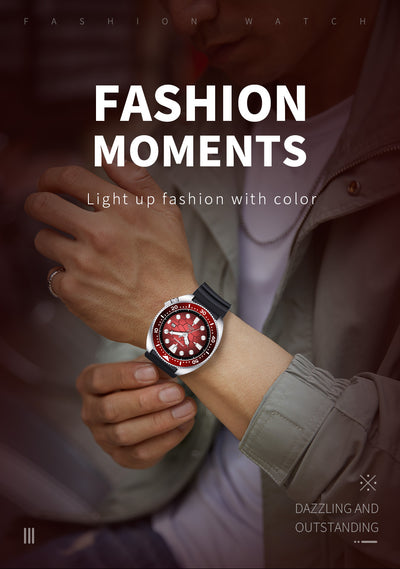 Reloj de Negocios para Hombre Cuarzo Luminoso Resistente al Agua con Bisel Rotatorio - Image 9