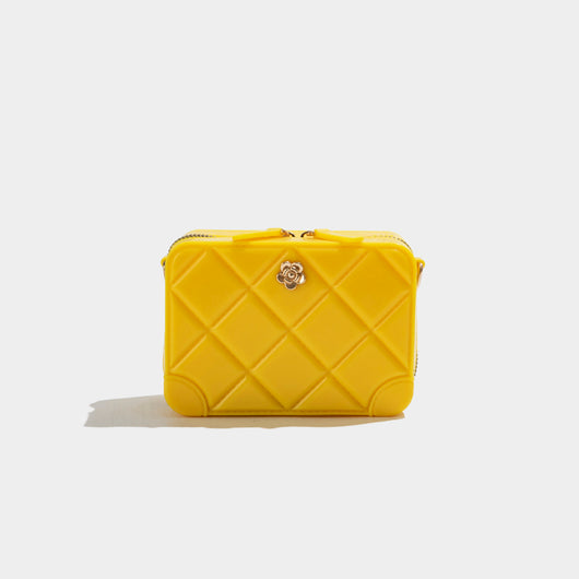 Bolso Cuadrado Pequeño de Silicona Texturizada para Mujer - Image 7