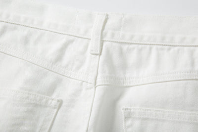 Pantalones Vaqueros Rectos con Paneles Contrastados - Image 13
