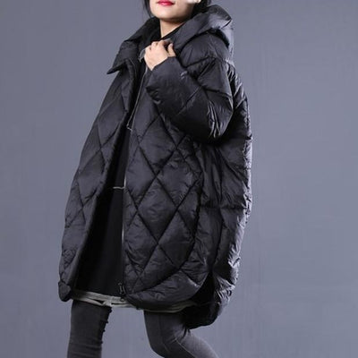 Chaqueta de Algodón con Capucha Largo Medio - Image 8