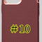Capa Simples iPhone 13 6.7 Vinho Tinto Pó