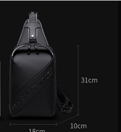 Bolsa Mensajero de Pecho para Hombre con Almacenamiento Inteligente - Image 8