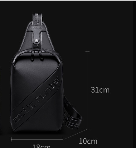 Bolsa Mensajero de Pecho para Hombre con Almacenamiento Inteligente - Image 8
