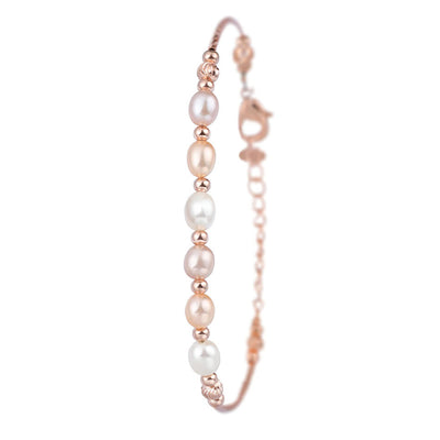 Reloj Elegante para Mujer con Correa de Perla de Agua Dulce Natural - Image 6