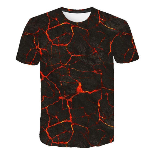 Remera 3D con Estampado Digital de Llama Ardiente - Image 10