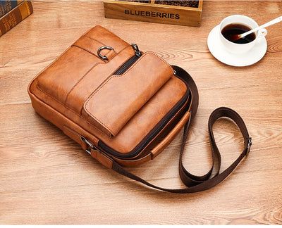 Mochila Cruzada Compacta para Documentos - Estilo Casual Hombre - Image 36