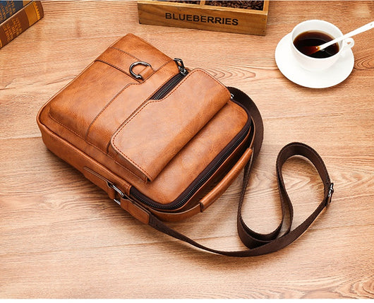 Mochila Cruzada Compacta para Documentos - Estilo Casual Hombre - Image 36